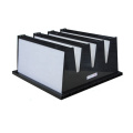 China Factory Price V-bank Plastic Frame Compact Air Filter